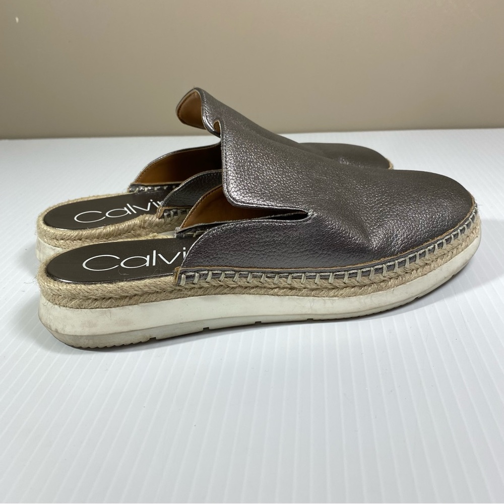 Calvin Klein Slide On Espadrille Shoes